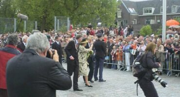 Koningin Beatrix op bezoek in IJsselstein. Foto: Pieter Verbeek.