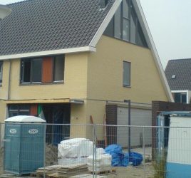 Nieuwbouw in de Utrechtse wijk Vleuterweide.