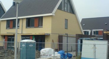 Nieuwbouw in de Utrechtse wijk Vleuterweide.